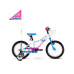 Велосипед  Ghost POWERKID 16" ,бело-сине-розовый, 2021 (арт 18PK1008) - фото №1
